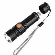 STEG TUNISIE Torche  Torche LED Compacte Rechargeable Zoom USB – SQES Tunisie
