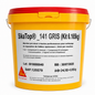 SikaTop®-141 Imperméabilisation Gris kit 6,165kg, micro-mortier prédosé bicomposant. Caves, douches, locaux humides, étables. Pression 4m eau. SQES Tunisie.