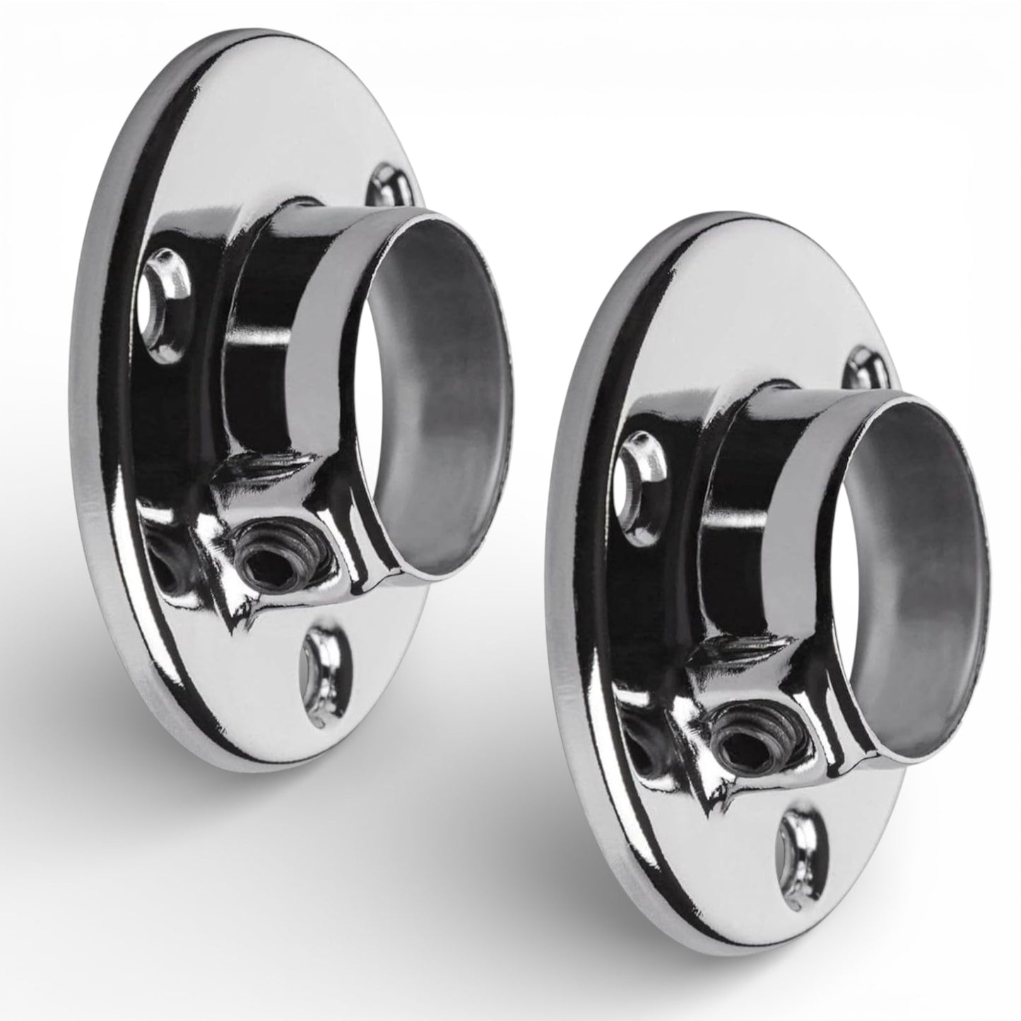 Support Tube Rond DIAM 25 (2 pièces)
