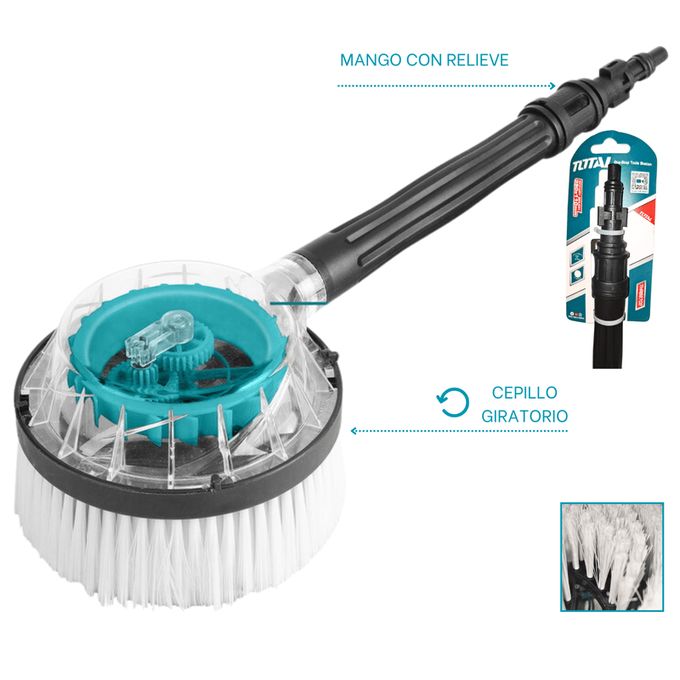 Brosse Rotative TOTAL THRB8702 – 390×110mm pour Nettoyeur Haute Pression