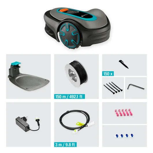 Tondeuse Robot Smart SILENO max 1200m² GARDENA — Réf. 19902-24