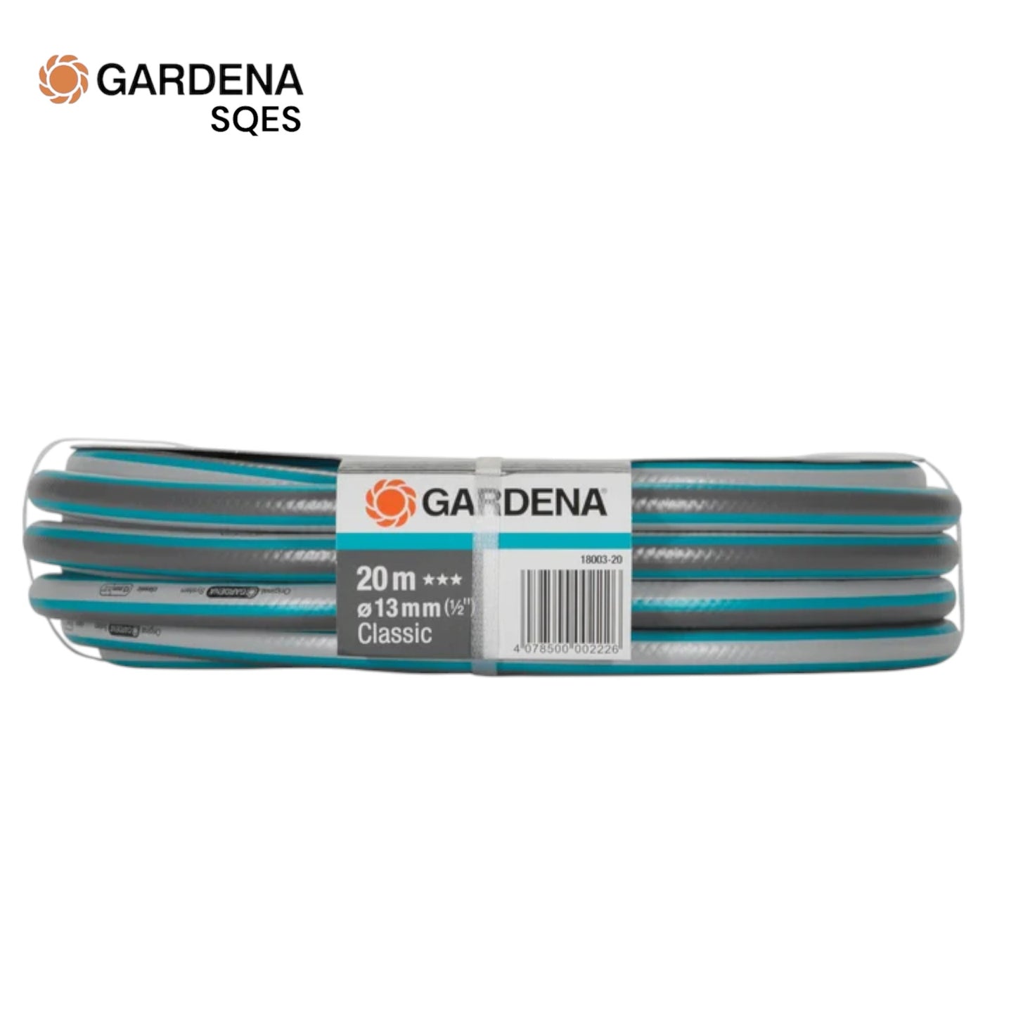 Tuyau d'Arrosage Classique 13mm (1/2") 20m GARDENA — Réf. 18003-20
