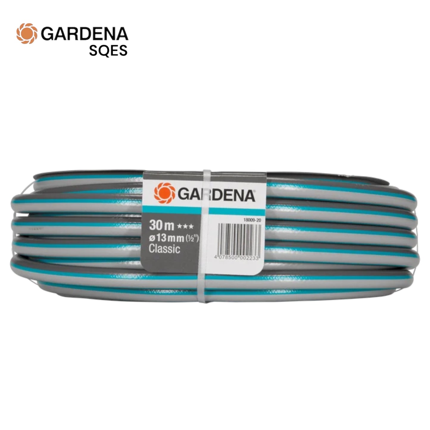 Tuyau d'Arrosage Classique 13mm (1/2") 30m GARDENA — Réf. 18009-20