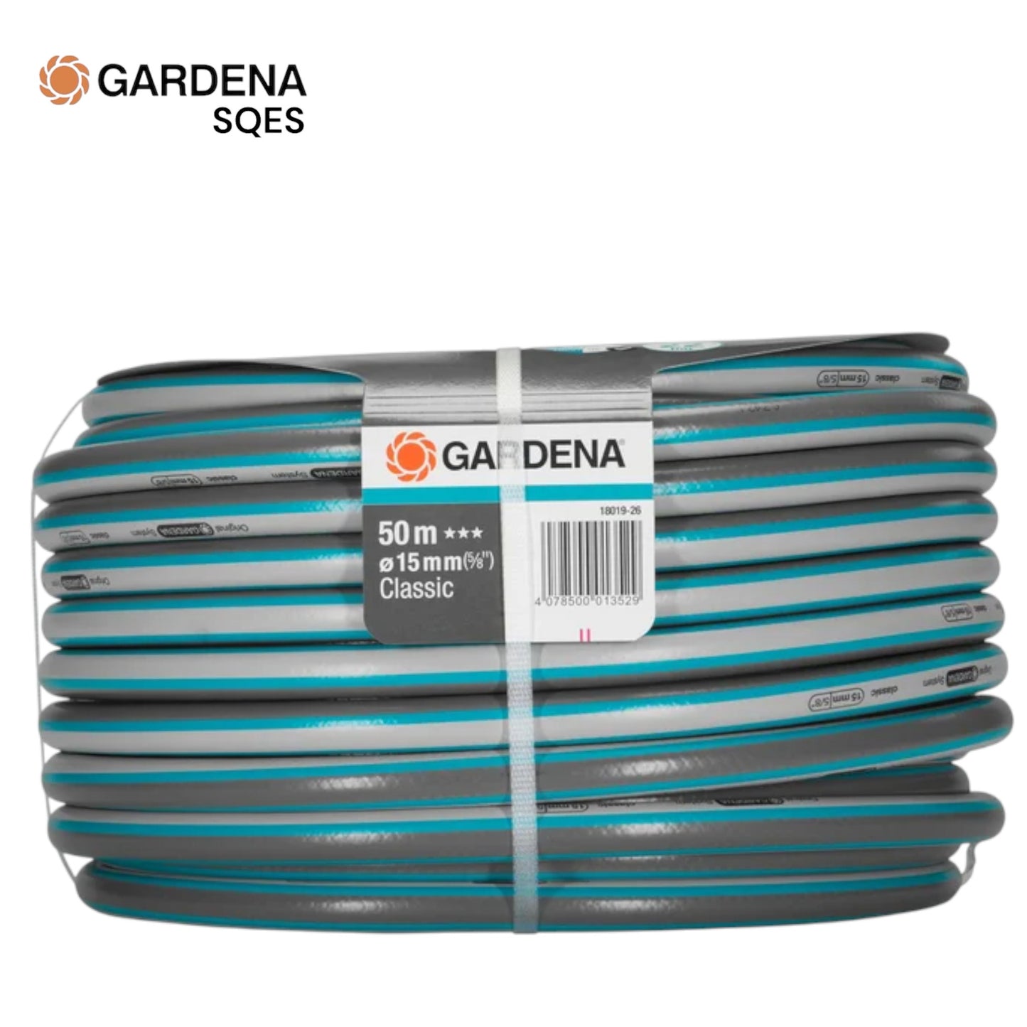 Tuyau d'Arrosage Classic 15 mm (5/8") 50m GARDENA — Réf. 18019-26