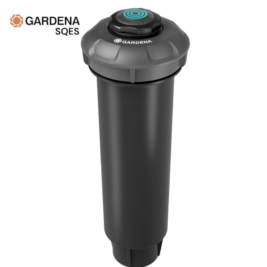 Tuyère escamotable GARDENA MD180 8233-20, rotation 180°, portée réglable, installation enterrée, arrosage précis. Livraison rapide Tunisie — SQES.