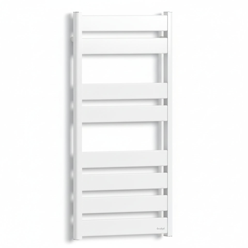 Sèche Serviette Aluminium Blanc 1.25 M