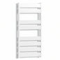 Sèche Serviette Aluminium Blanc 1.25 M