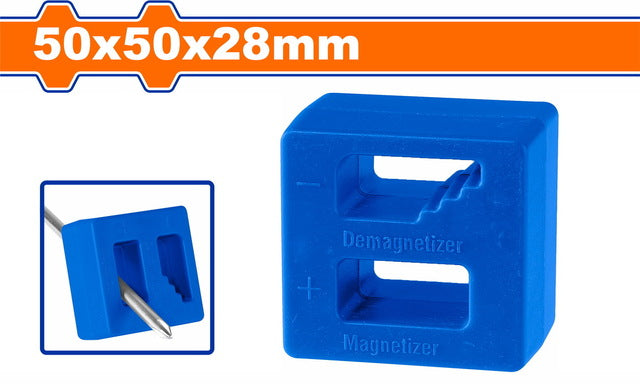 Aimanteur Démagnétiseur Tournevis WADFOW WKM1601 - 50x50x28mm