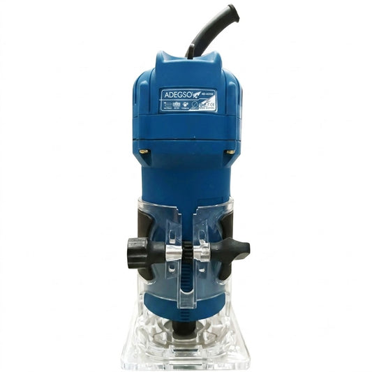 Affleureuse électrique ADEGSO AD-40104 550 W pour fraises de 6 et 6,35 mm | SQES Tunisie
