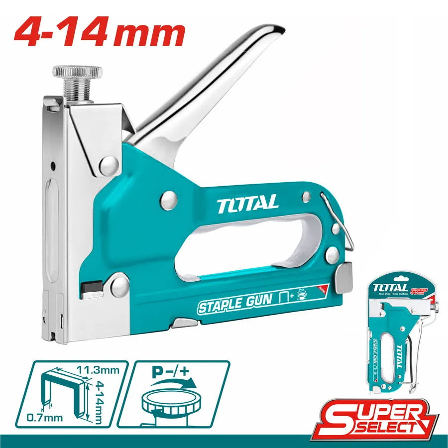 Agrafeuse Manuelle TOTAL THT311425 4-14mm Corps Acier Tapisserie Menuiserie — SQES Tunisie
