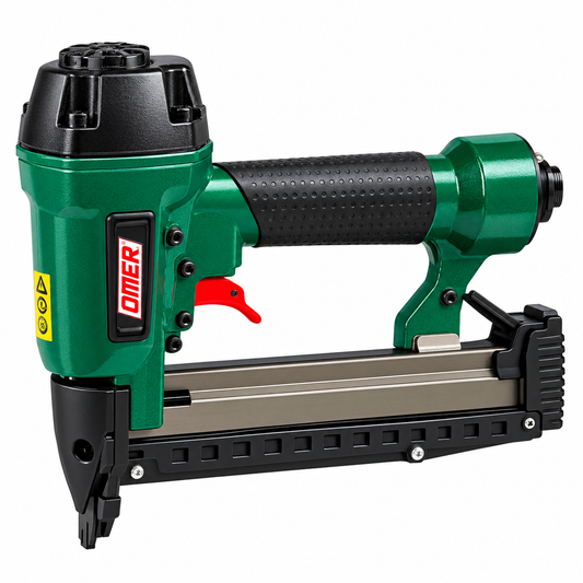 OMER 90/740 – Agrafeuse pneumatique 5 à 7,5 bar, consommation d’air 0,54 L/coup, poids 1,6 kg, usage professionnel | SQES Tunisie
