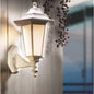 APPLIQUE MURAL JARDIN EXTÉRIEURE - E27- BLANC - ANTICHOC - BEGONYA - HOROZ ELECTRIC - SQES