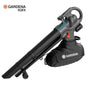 Aspirateur Souffleur Broyeur 3-en-1 PowerJet Collect 18V P4A Prêt à l'Emploi GARDENA Réf. 14895-20 — Kit Complet Batterie 4Ah, Roue 360°, Réduction 16:1 | SQES Tunisie
