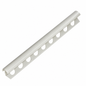 Baguette profilé aluminium FBS GROUP blanche, longueur 2,5 m, pour travaux de finition et aménagement intérieur.