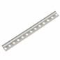 Baguette profilé aluminium FBS GROUP grise, longueur 2,5 m, pour travaux de finition et aménagement intérieur.