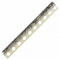 Baguette profilé aluminium FBS GROUP finition marbre gris, longueur 2,5 m, pour finition et aménagement intérieur.