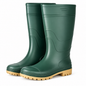 Bottes de pluie vertes montantes protection milieu humide jardinage extérieur disponibles pointures 38 39 40 41 43 44 45 46 | SQES Tunisie
