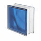 Brique de Verre Bleue 19x19x8cm - Décoration Lumineuse