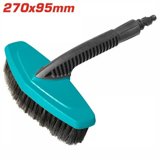 Brosse de lavage TOTAL TGTHB2791 270x95mm – PP + PA66+30GF nylon 30% fibres de verre, compatible TGTSG026, nettoyage chantier domestique professionnel
