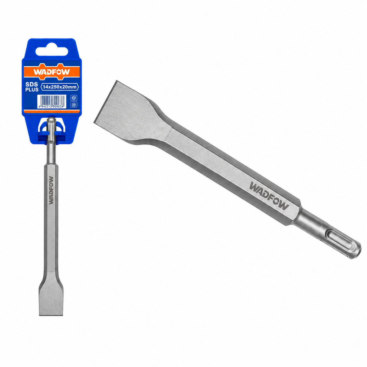 Burin SDS+ 14×250×20 mm WADFOW WGZ1202 — Accessoire Perforateur Béton Maçonnerie | SQES Tunisie
