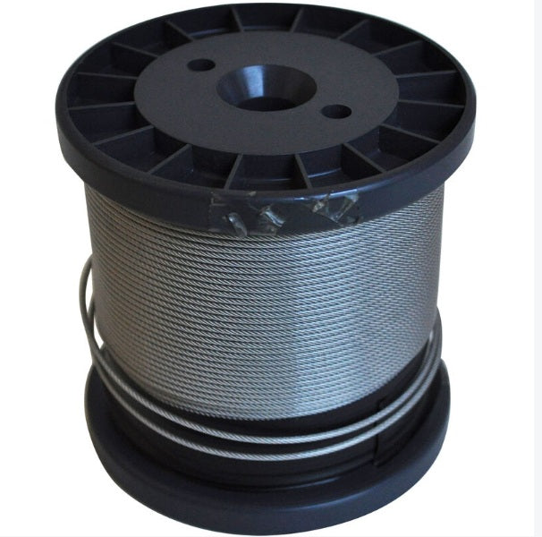 Cable en Acier Plastifié –  Rouleau 300 m