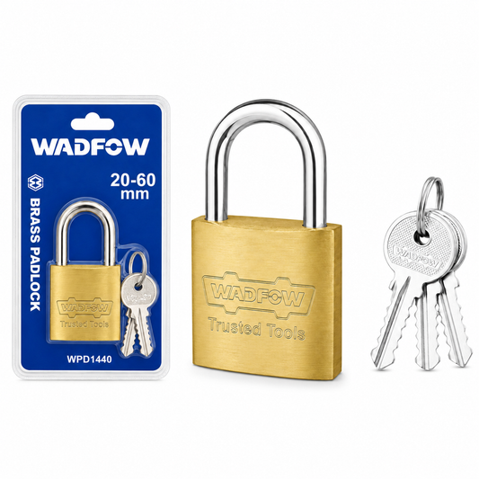 Cadenas Laiton WADFOW 20 à 60 mm — Corps Laiton Anti-Corrosion Sécurité | SQES Tunisie
