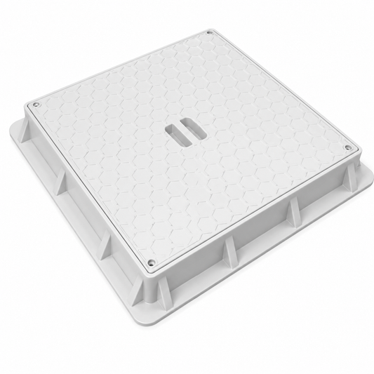 Cadre avec Couvercle Gris IMP – Dimensions 28/28 à 55/55 – Évacuation & Assainissement – CEG Réf. 4275AQ25 / 4275AQ30 / 4275AQ40 / 4275AQ50 / 4275AQ60 | SQES Tunisie
