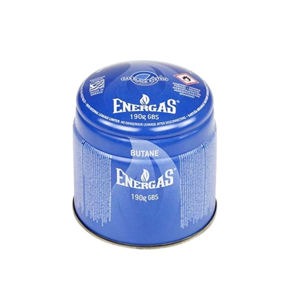 Cartouche Gaz 190g ENERGAS pour Réchaud Camping Portable – SQES Tunisie Ariana Menzah 8