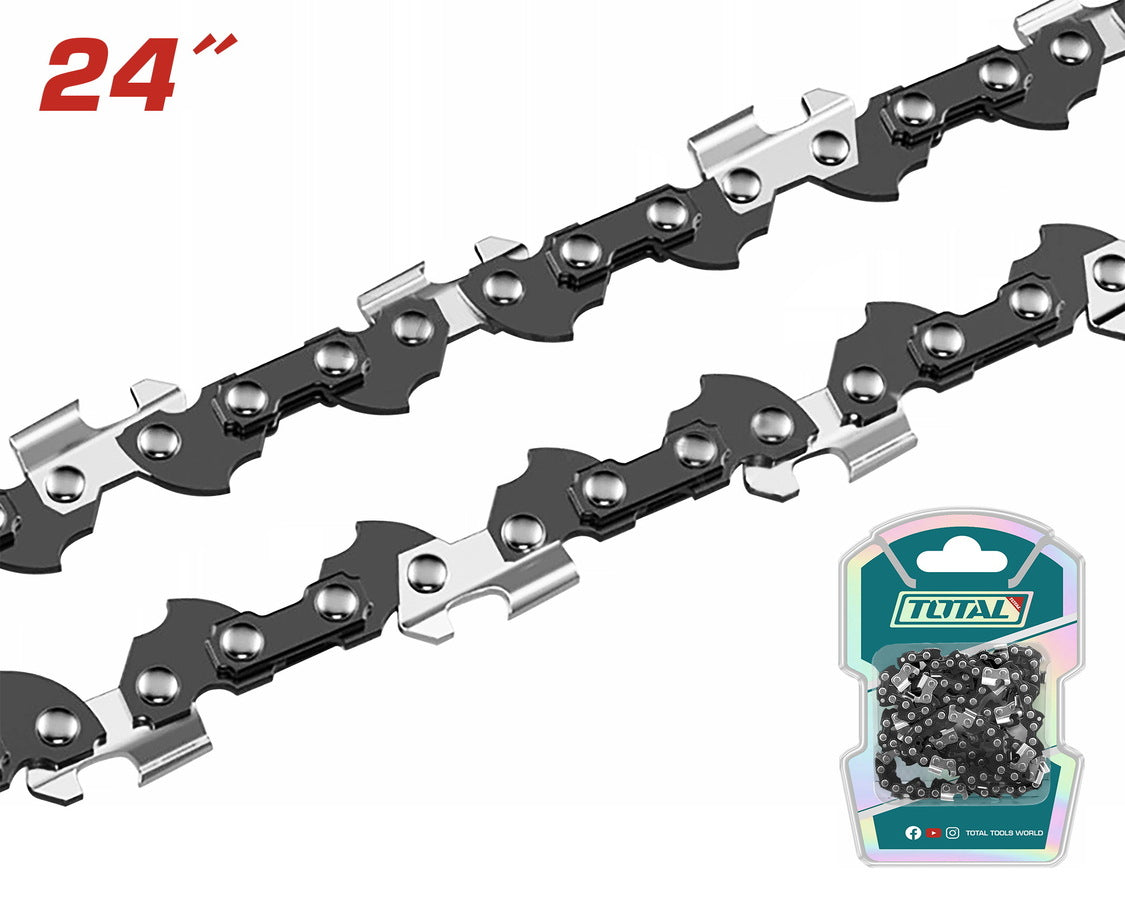 Chaîne Tronçonneuse TOTAL TGTSC52401 24" 60cm Compatible TG5602411 Élagage Abattage — SQES Tunisie
