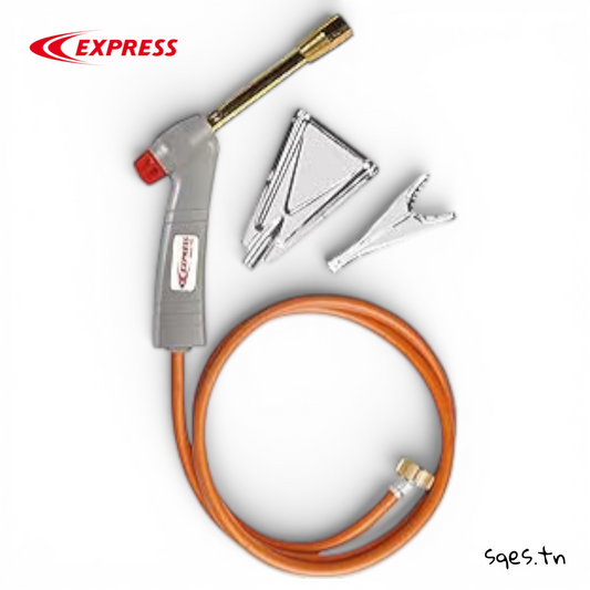 Chalumeau de plombier - avec accessoires - Gaz butane - EXPRESS