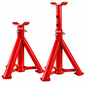 Paire de chandelles auto VALEX 1700501 pliables et réglables de 24 à 37 cm, capacité indiquée 2 000 kg, pour entretien automobile.