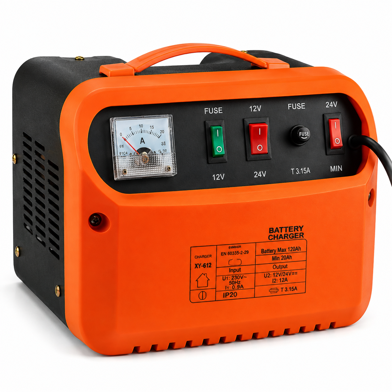 Chargeur Batterie DS 12/24 V – 8/12 A (450W) et 15/20 A (700W) – Alimentation 220V CEG Réf. 4303OUE20P / 4303OUE30P | SQES Tunisie
