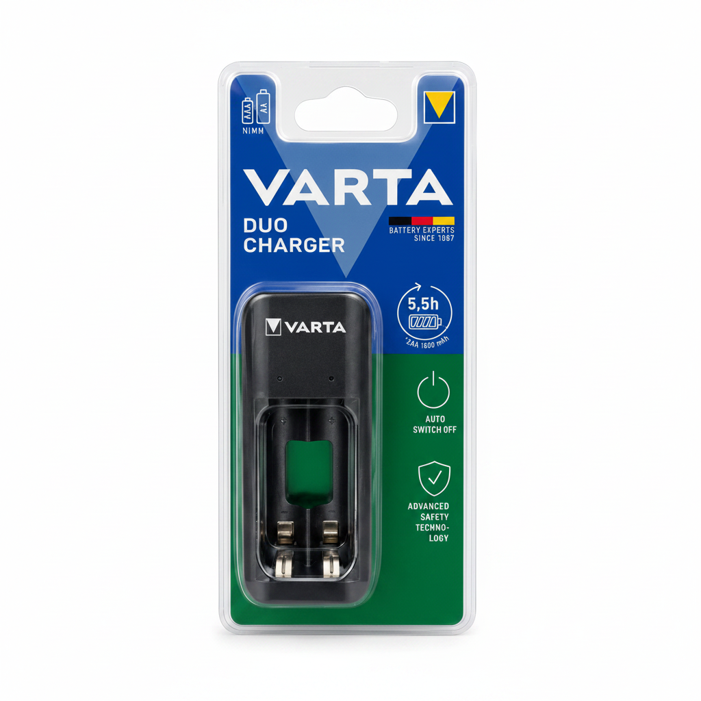 Chargeur de Piles VARTA Value Duo Charger AA/AAA 57651