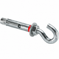 Cheville métallique avec crochet MARTIGRAP disponible en M6×45 et M8×60 pour fixation et suspension sur supports compatibles.