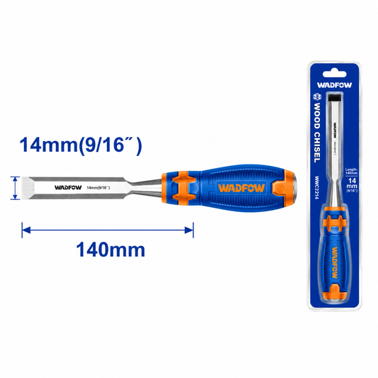 Ciseau à Bois WADFOW 12 14 19 mm — Lame Trempée Menuiserie Professionnel | SQES Tunisie
