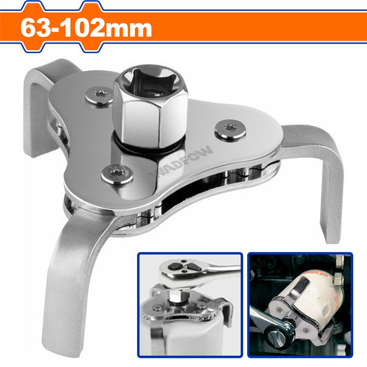 Clé à Filtre à Huile WADFOW WUL1401 — 63-102mm Acier Renforcé Serrage Rapide Voiture Moto Camion Vidange | SQES Tunisie
