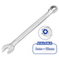 Clé Mixte WADFOW — 6mm à 32mm Acier Cr-V Œil 12 Pans Fourche Ouverte Poli Chromé Mécanique Plomberie Industrie | SQES Tunisie
