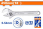 Clé à Molette WADFOW WAW1118 — 18" Acier Cr-V Mâchoire Réglable Mécanique Plomberie Chantier | SQES Tunisie
