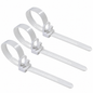 Colliers nylon 6.6 naturels MARTIGRAP pour fixation et regroupement de câbles, disponibles dans plusieurs dimensions jusqu'à 9×780 mm.