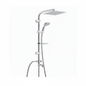 Colonne de douche blanc DUXXA D.120.4.B fond blanc