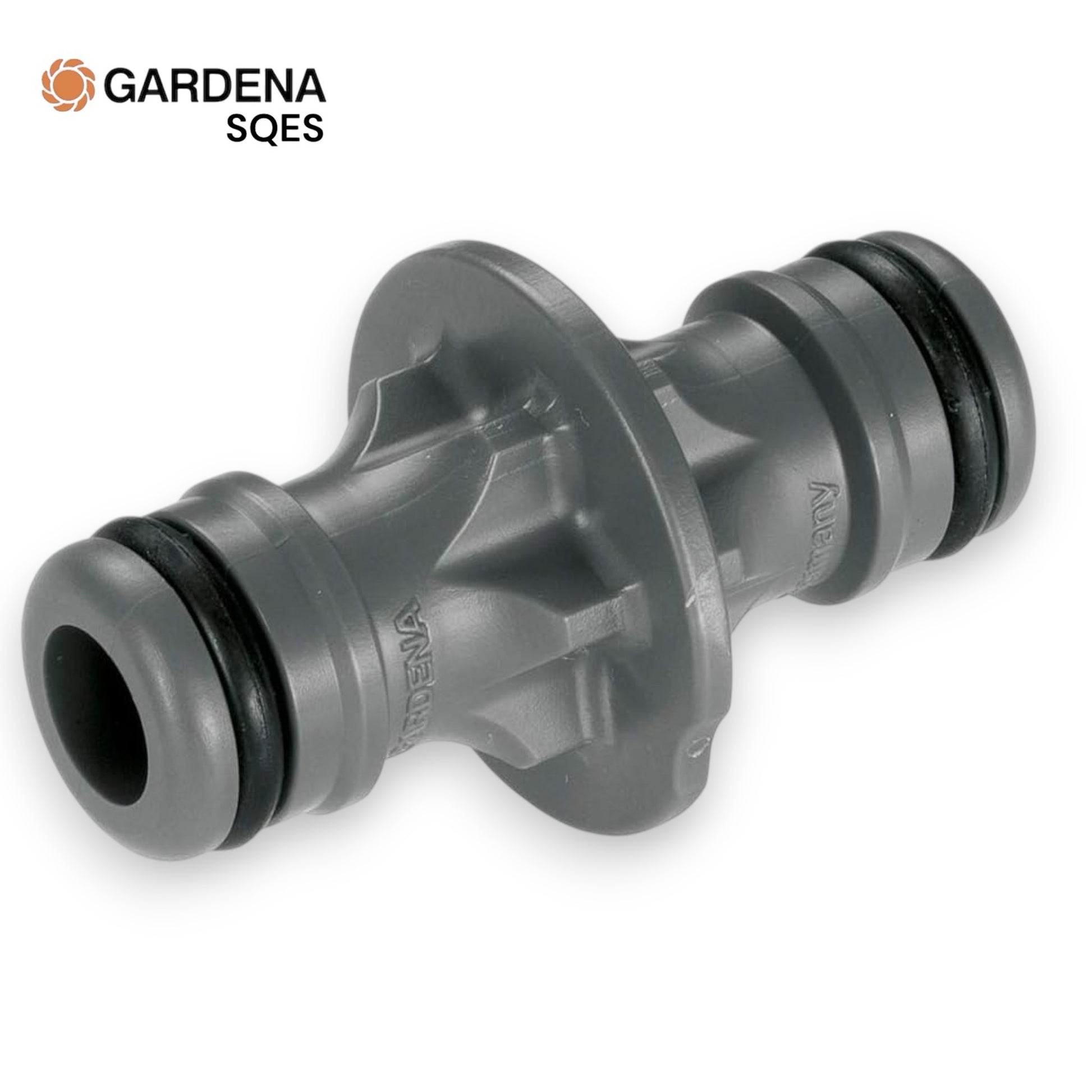 Connecteur de Tuyau d'Arrosage GARDENA Réf. 02931-20 — Jonction Rapide Étanche Extension Tuyau Sans Outils | SQES Tunisie
