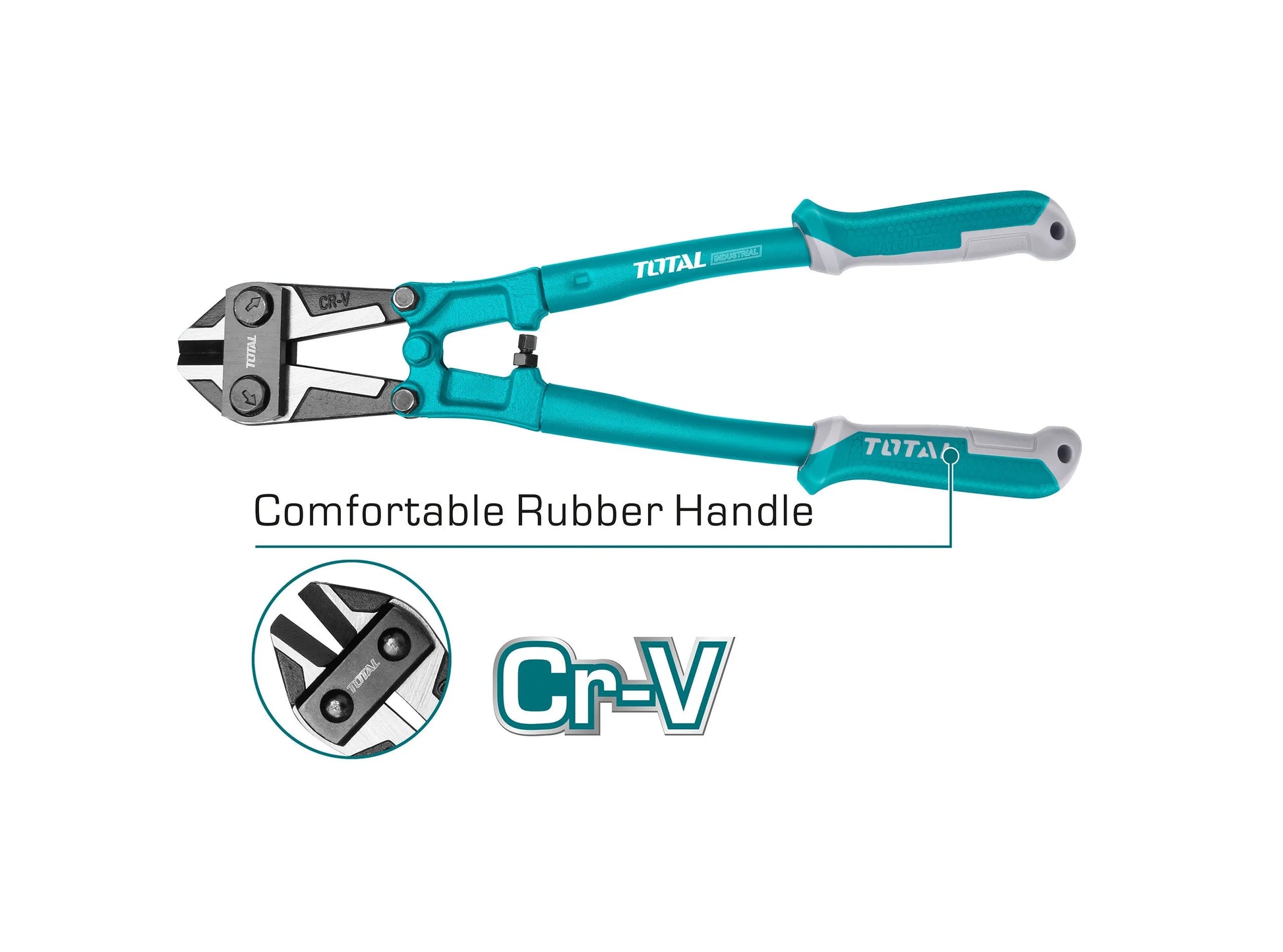 Coupe-boulon TOTAL – lames anti-corrosion anti-rouille