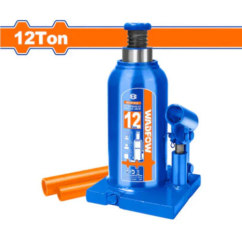 Cric Bouteille Hydraulique 12T WADFOW WHJ1512 — Levage Camion Utilitaire Lourd SUV Garage | SQES Tunisie
