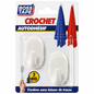 Crochet mural blanc Boss Tape 33mm x 50mm lot de 2 – auto-adhésif sans perçage, serviettes, vêtements, ustensiles et clés
