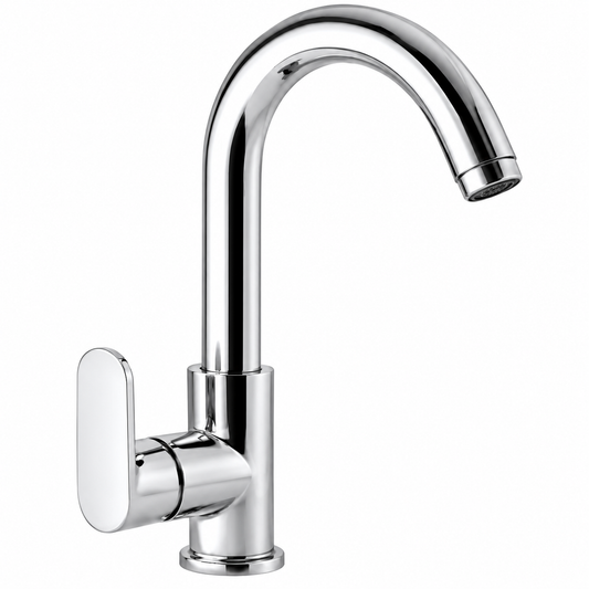 Mitigeur Évier Bec Orientable Chromé FRAMO A100