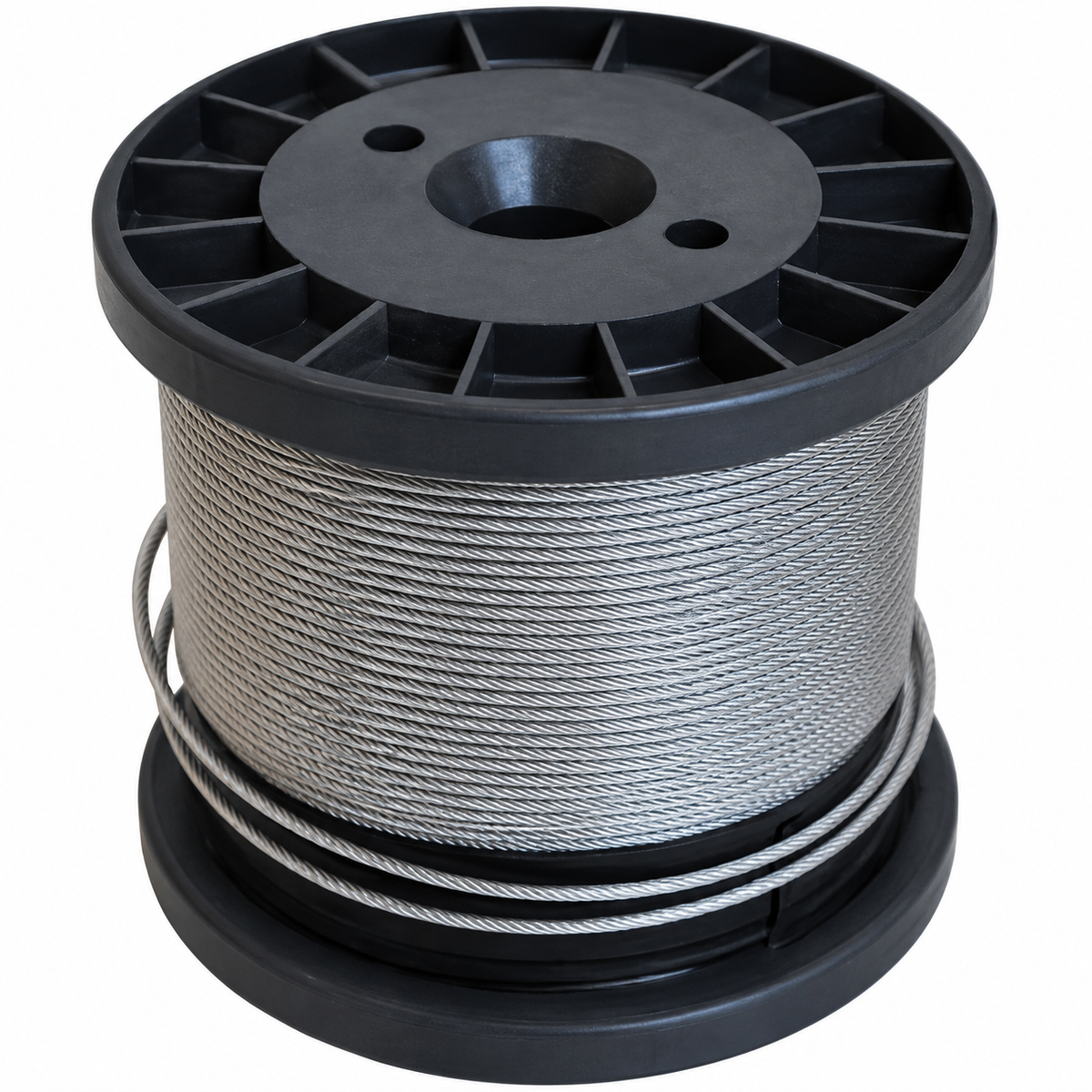 Câble Acier Plastifié 6x7 IWS – Rouleau 300 m