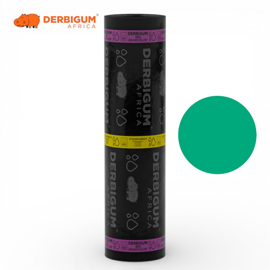 Membrane Étanchéité Toiture SP4 GRANICOLOR VERT 10m² DERBIGUM