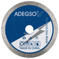 Disque diamant ultra 115 mm ADEGSO AD-30095 — Disque diamant universel 115 × 22,2 mm coupe à sec et avec arrosage | SQES Tunisie
