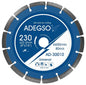 Disque diamant universel 230 mm ADEGSO AD-30010 — Disque diamant segmenté 230 × 22,2 mm coupe à sec et avec arrosage | SQES Tunisie
