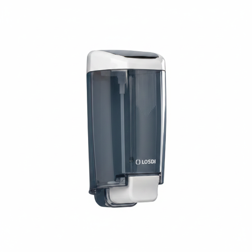 LOSDI Distributeur de Savon Liquide ABS 1L Transparent - Gamme Élégance CJ-1006